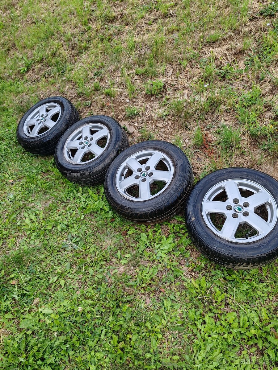 Letné pneumatiky s elektrónmi r15