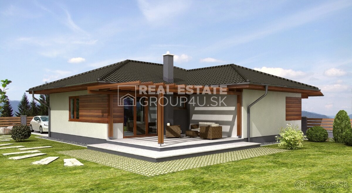 Bungalov na kľúč aj s pozemkom 244000 €