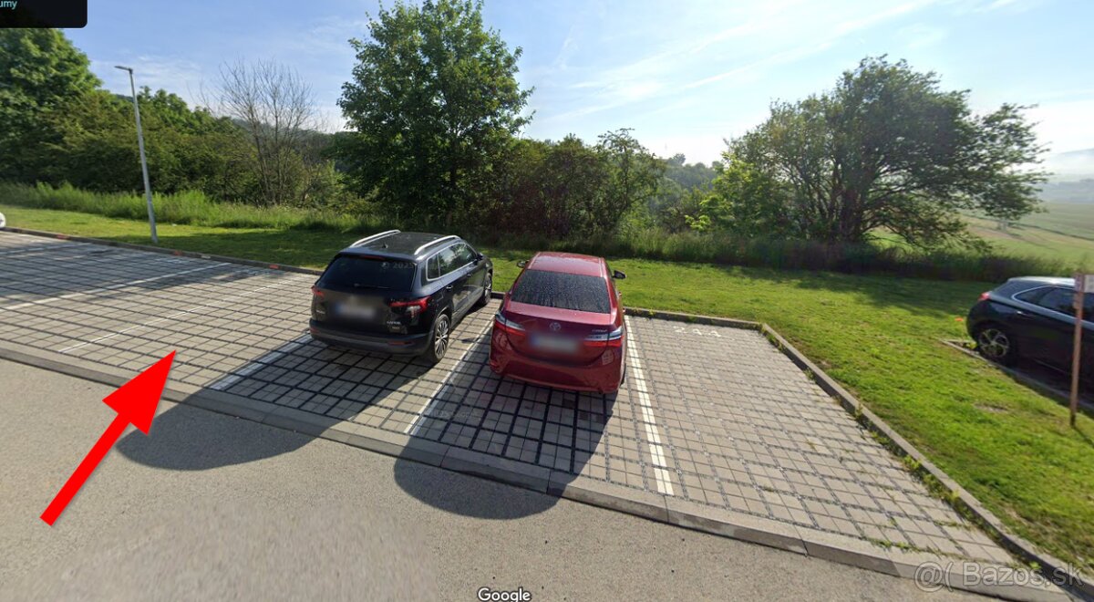 Parkovacie miesto Liptovska prenajom