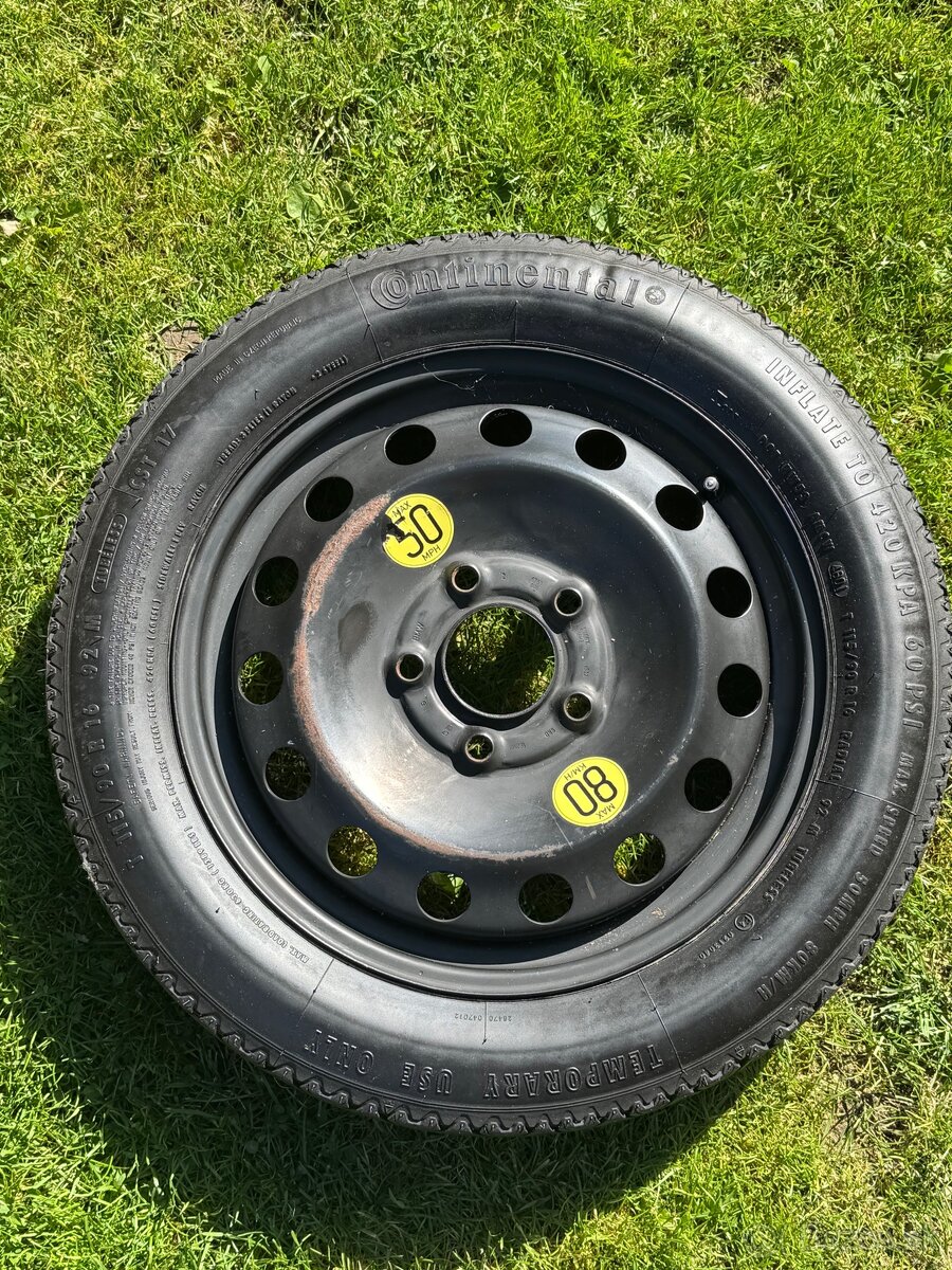 BMW - Dojazdové koleso 5x120