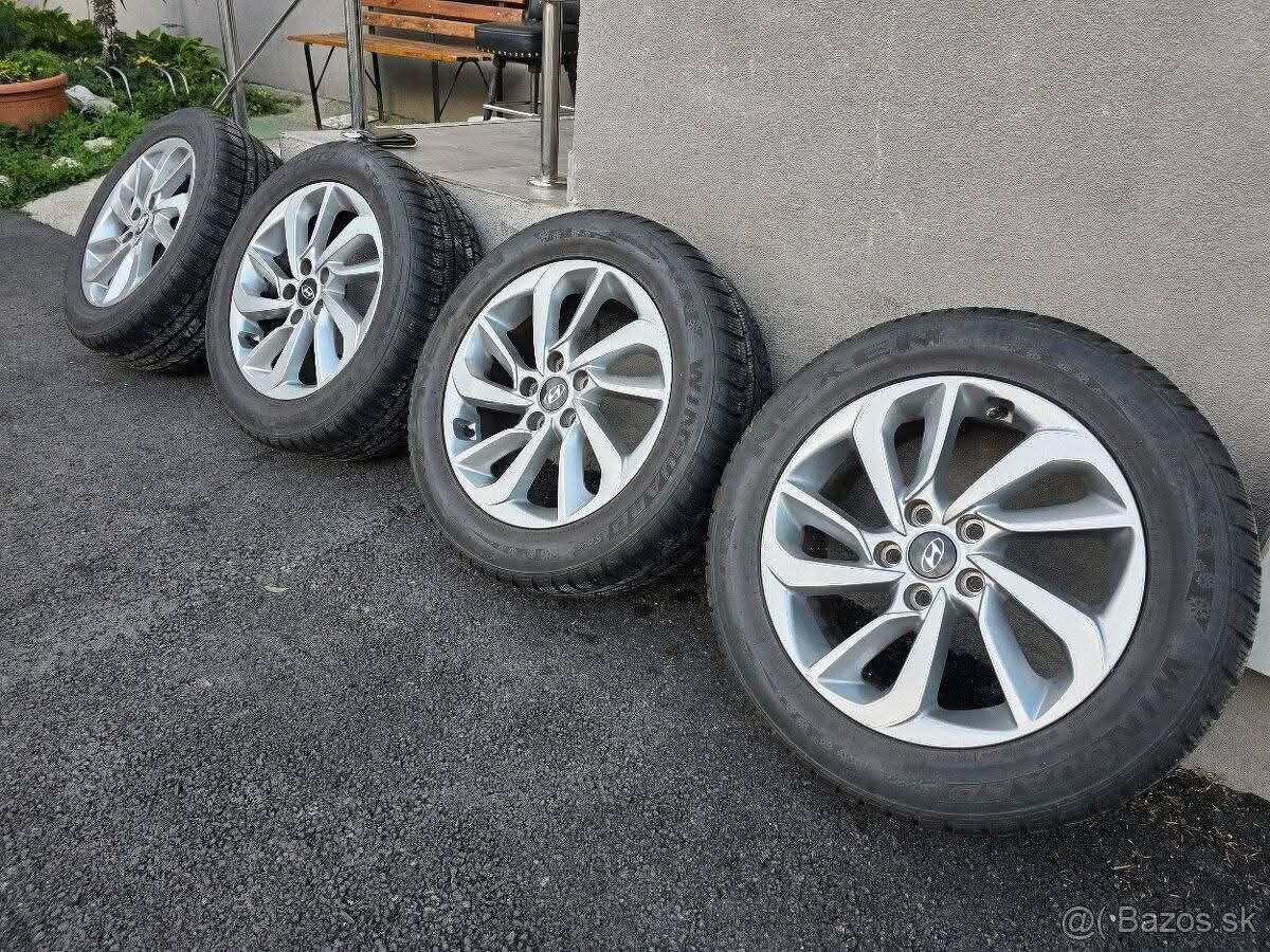 zimné kolesa  Hyundai Tucson  5x114,3 r17  225/55 r17