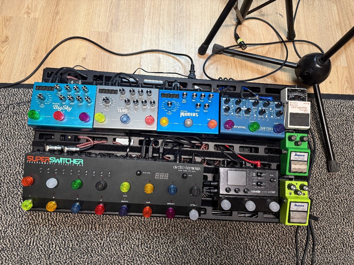 Rozpredam pedalboard
