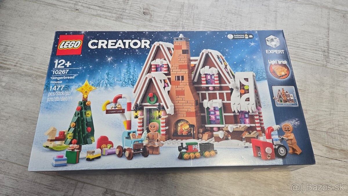 Predám krásne Vianočné LEGO 10267 Perníkovú chalúpku