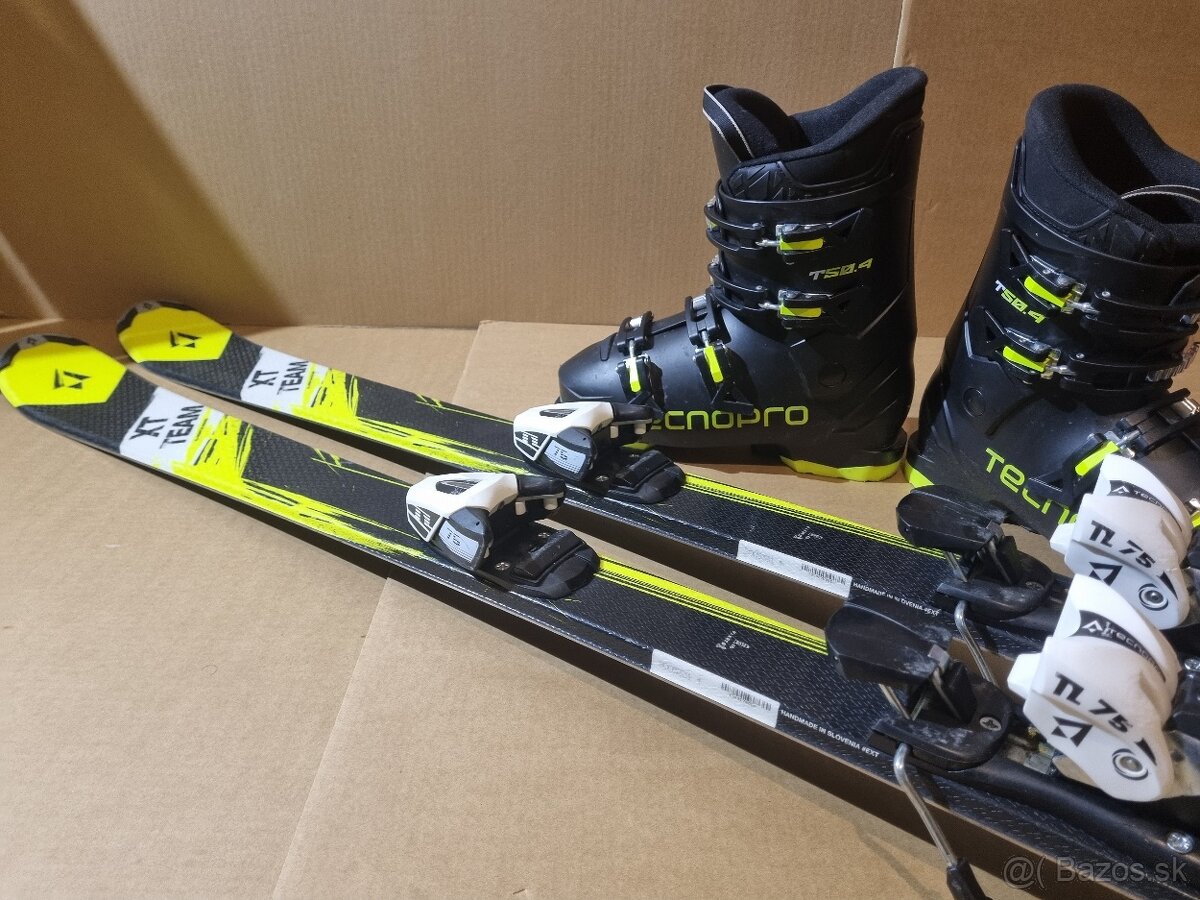 Lyžiarsky set 140cm Lyziarky 39 ,  40