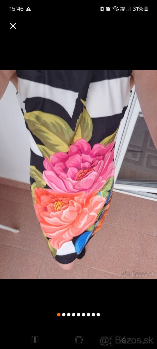 Atmaze puzdrové spoločenské šaty S/M