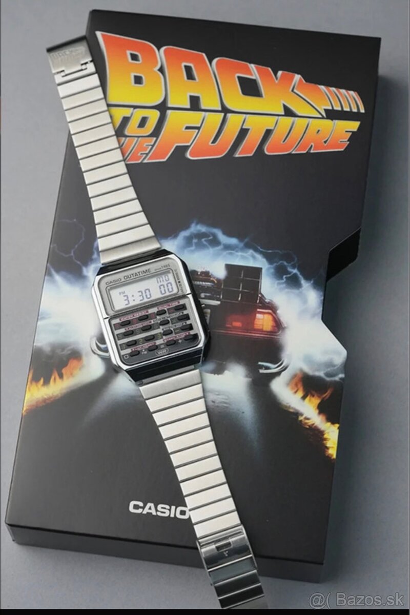 Casio Back to the future