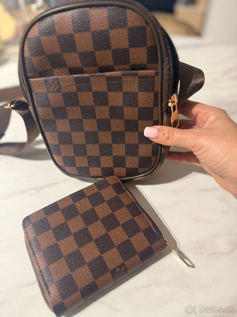 Pánska kabelka a peňaženka Louis Vuitton