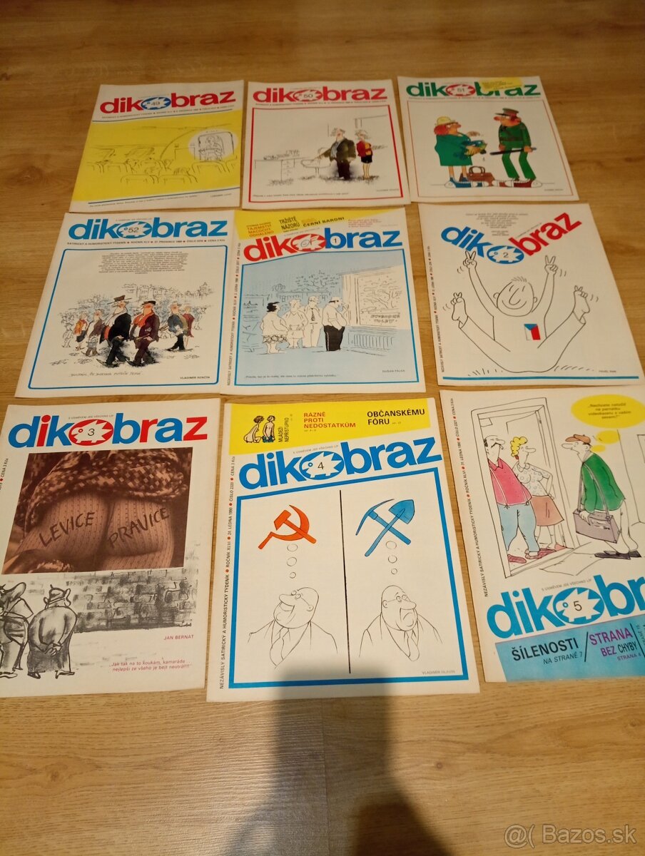Retro týždenník Dikobraz
