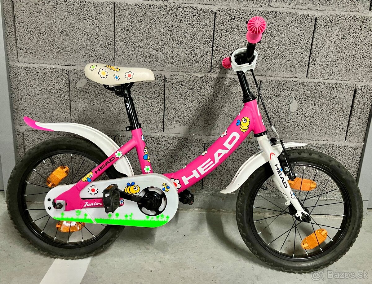 Predám detský bicykel HEAD 16