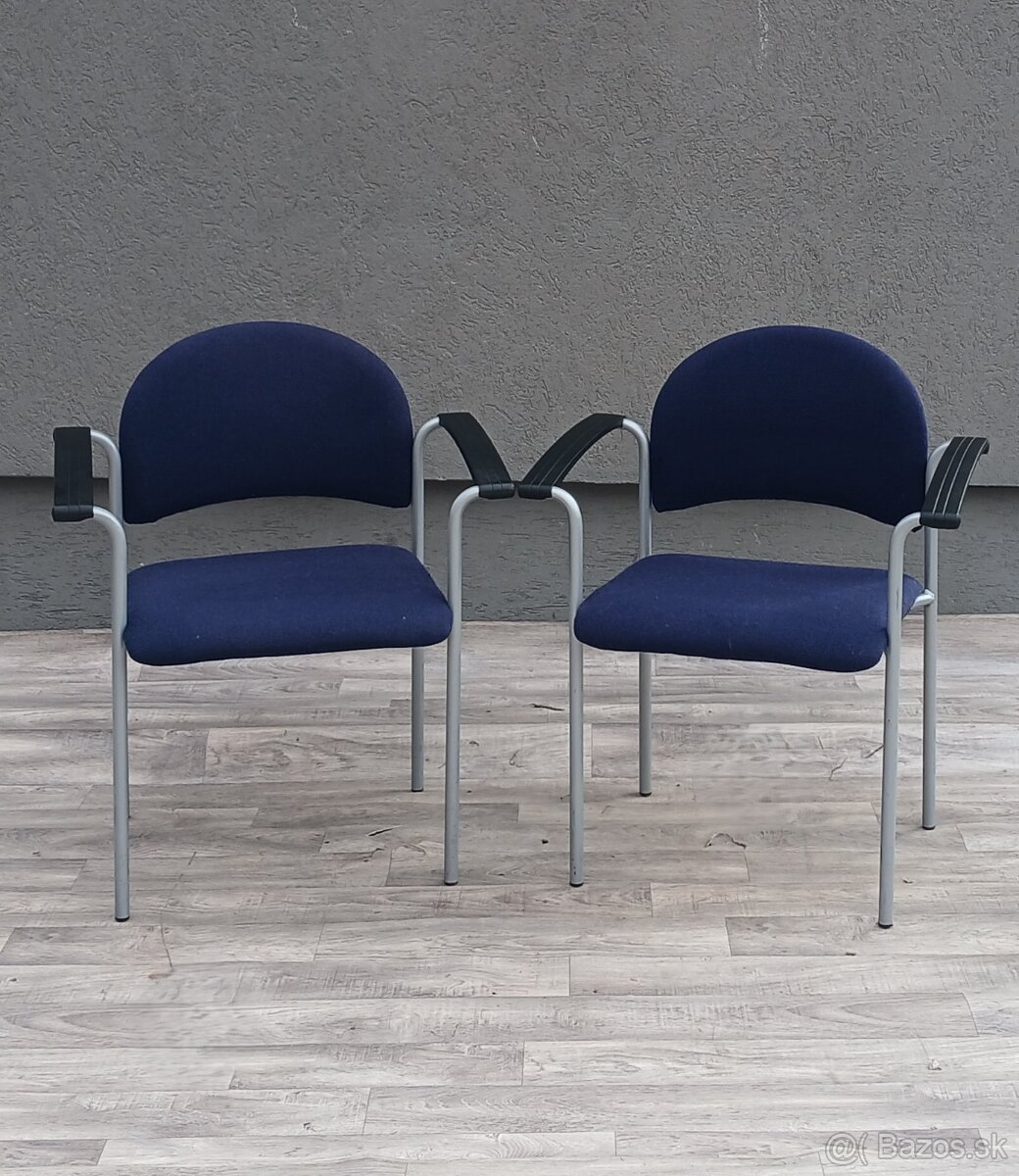 Set kancelárskych stoličiek ( 2 ks ).