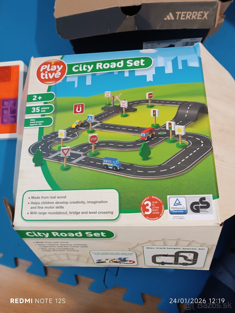 Drevená cestná súprava