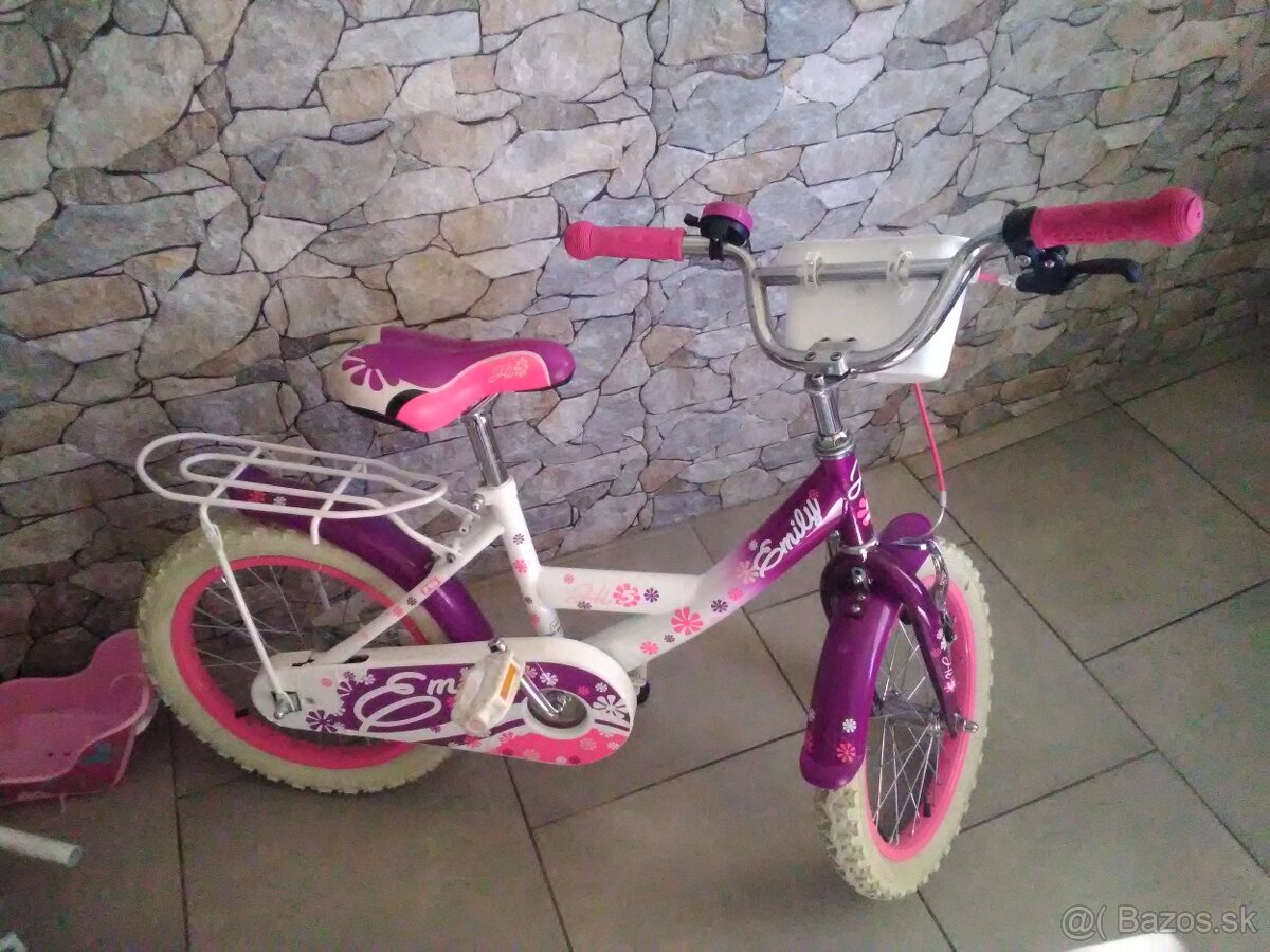 dievčenský bicykel 16´´