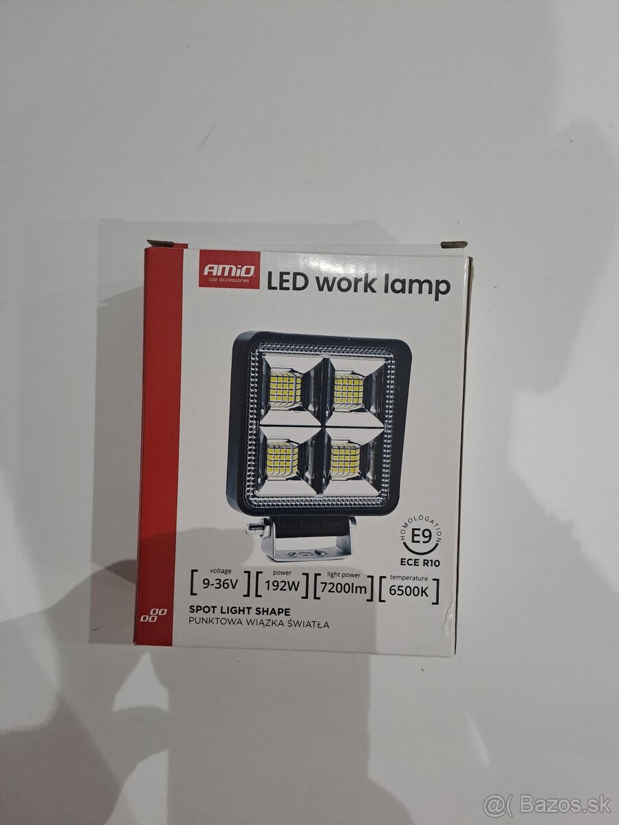 LED Pracovne svetlo Hranaté - 192W