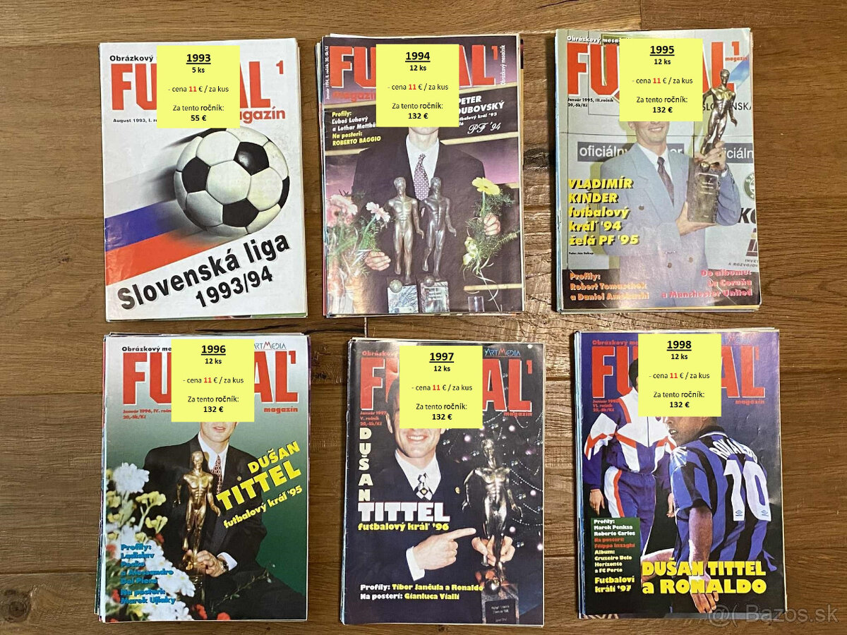 FUTBAL magazín / časopis