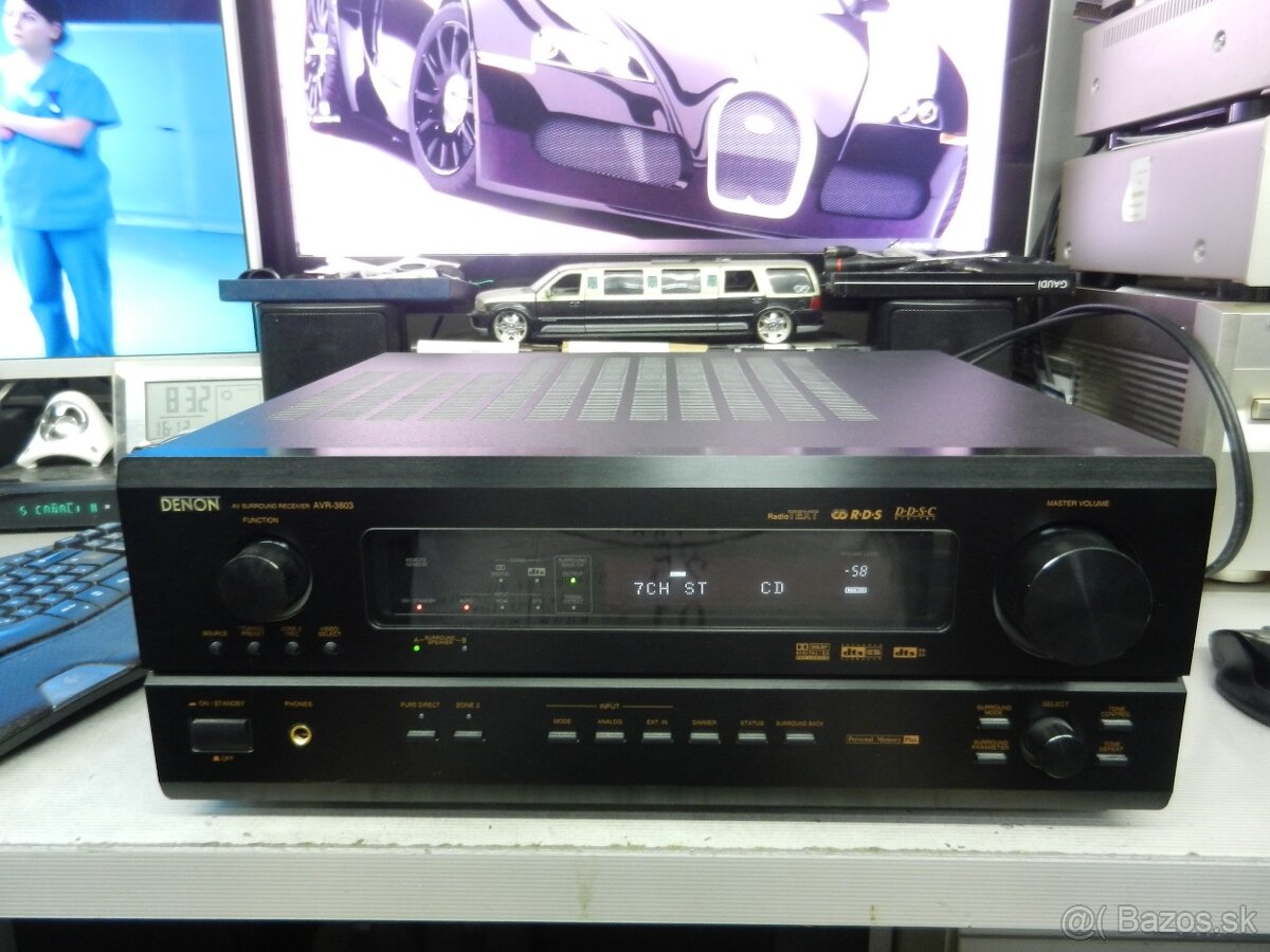 DENON AVR-3803...AV receiver 7.1 , Dolby Digital EX, DTS-ES,