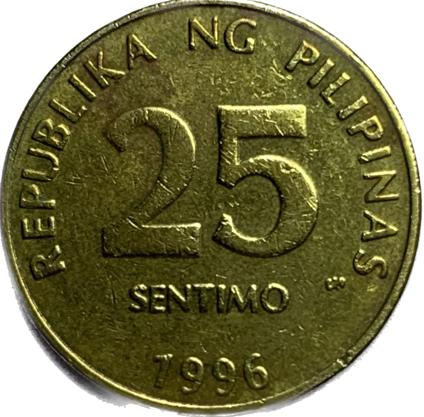 Predám 25 Sentimos 1996  Filipíny