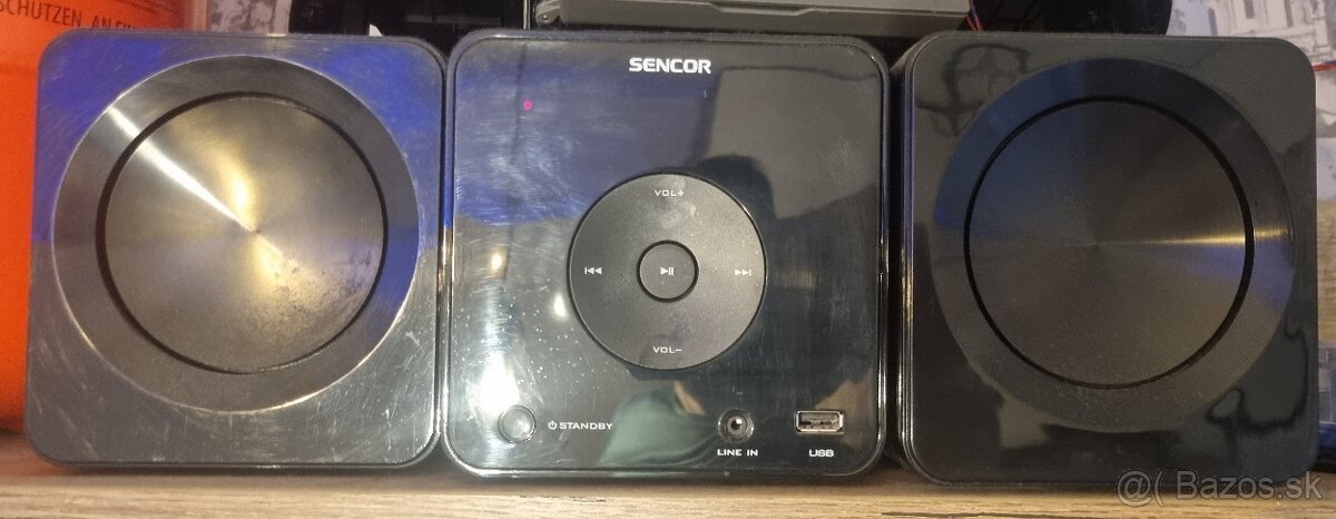 Bluetooth radio s cd a usb sencor