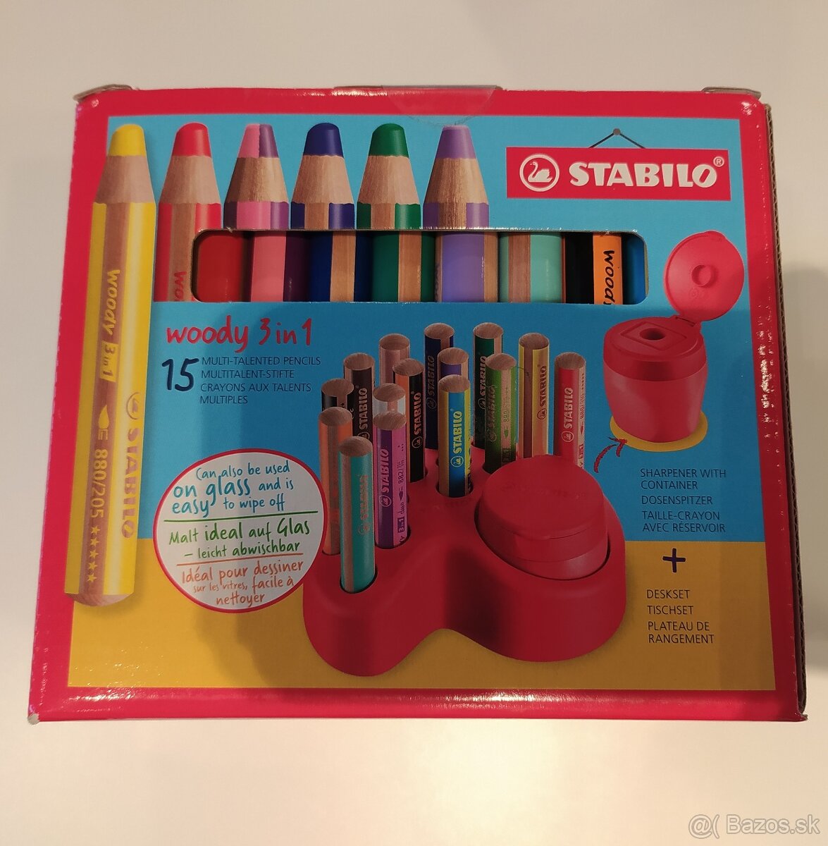 Stabilo woody 15 ks