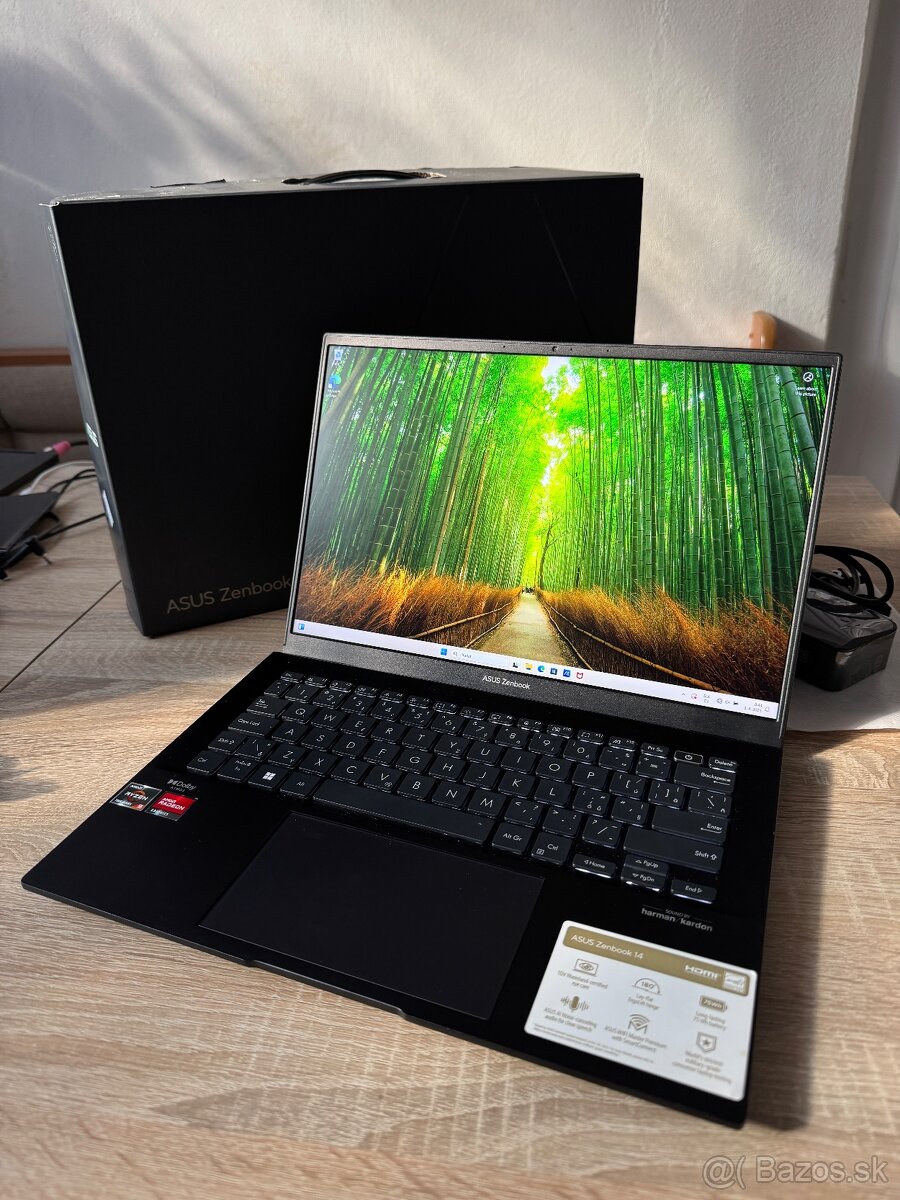 Asus Zenbook OLED - Super stav, ryzen 7, 16gb ram