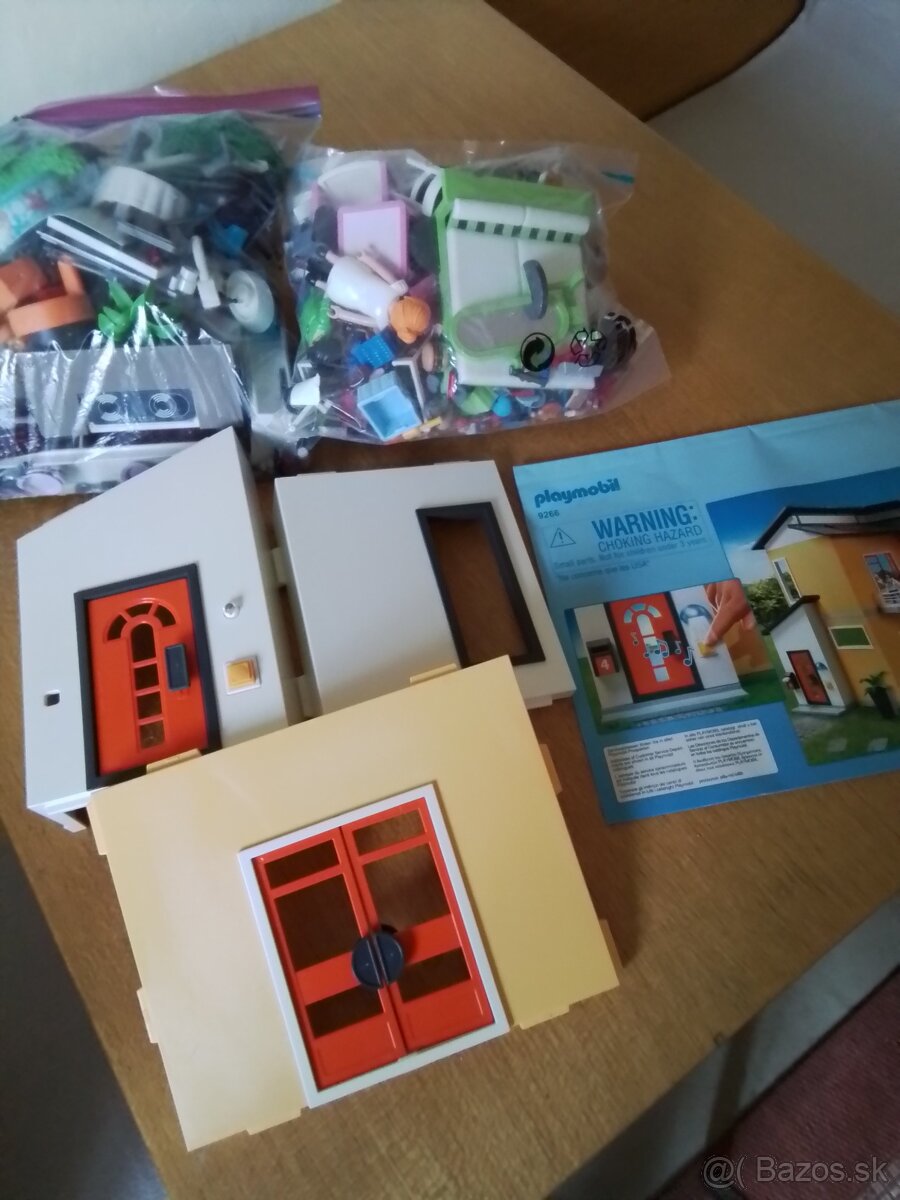 Stavebnica play mobil moderný dom