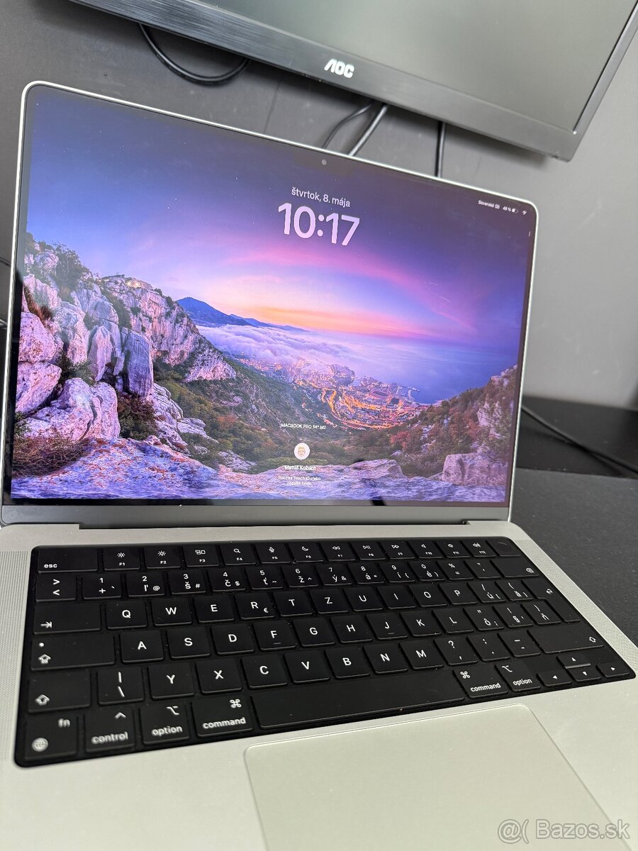MacBook Pro 14" M2 PRO SK 2023 Strieborný