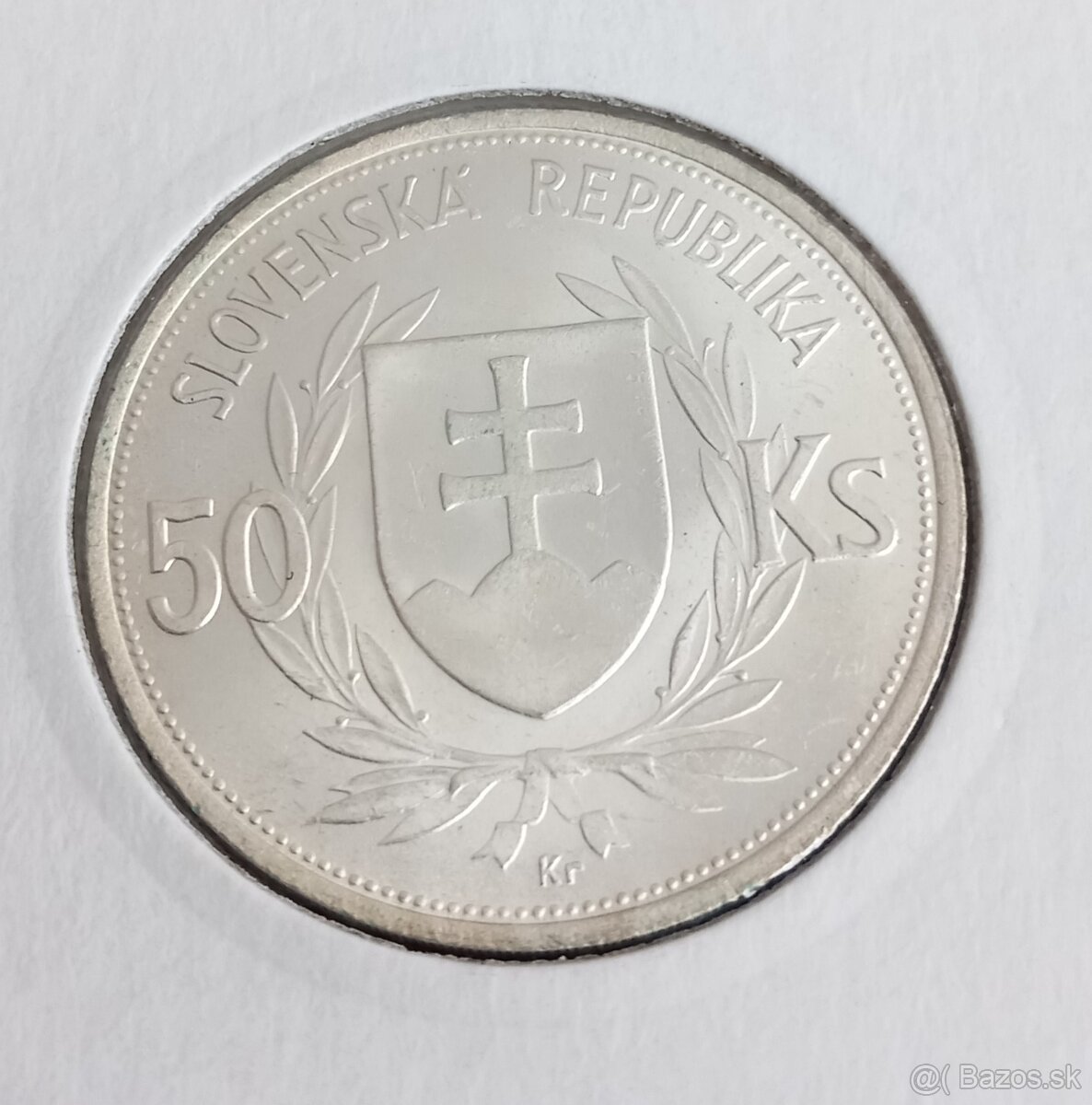 Predám krásnu pamät. mincu 50 KS 1944 Tiso, stav RL