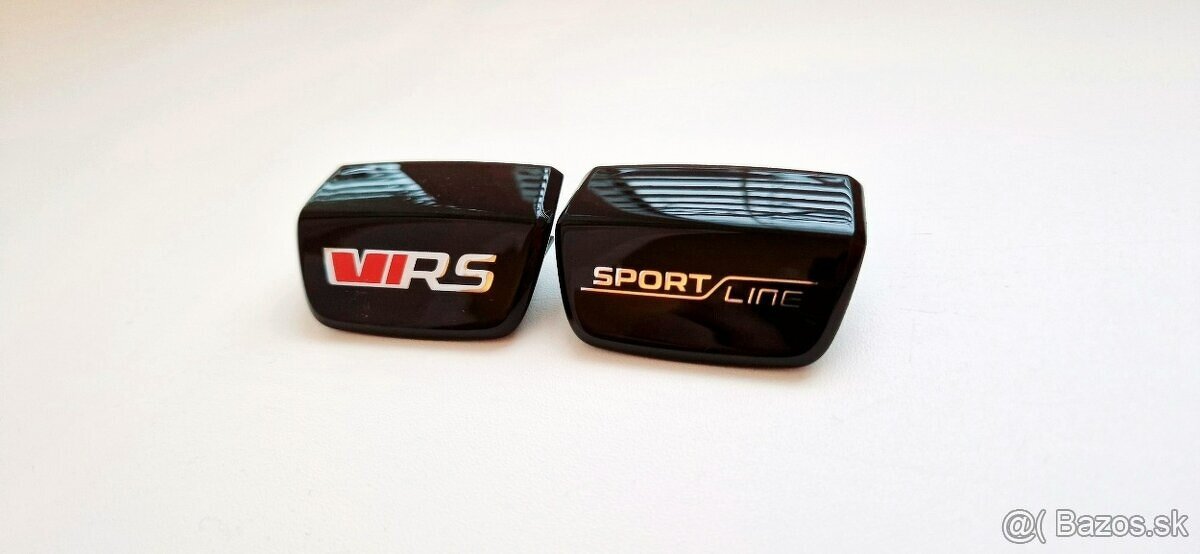 Plaketka RS a SPORTLINE do 3-ramenneho volantu