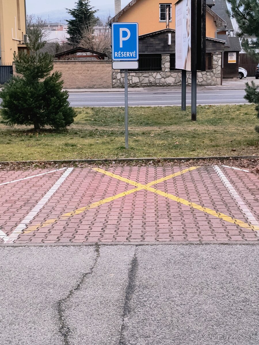 Prenajmem parkovacie miesto