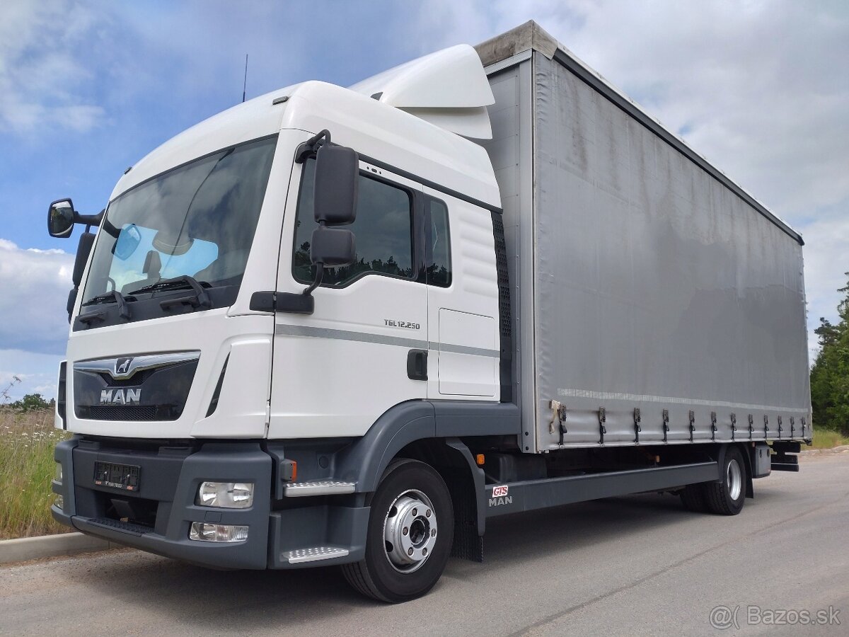 MAN TGL 12.250 EURO 6 C - 11.990 Kg - 2 lůžka - 19 EP - 3m