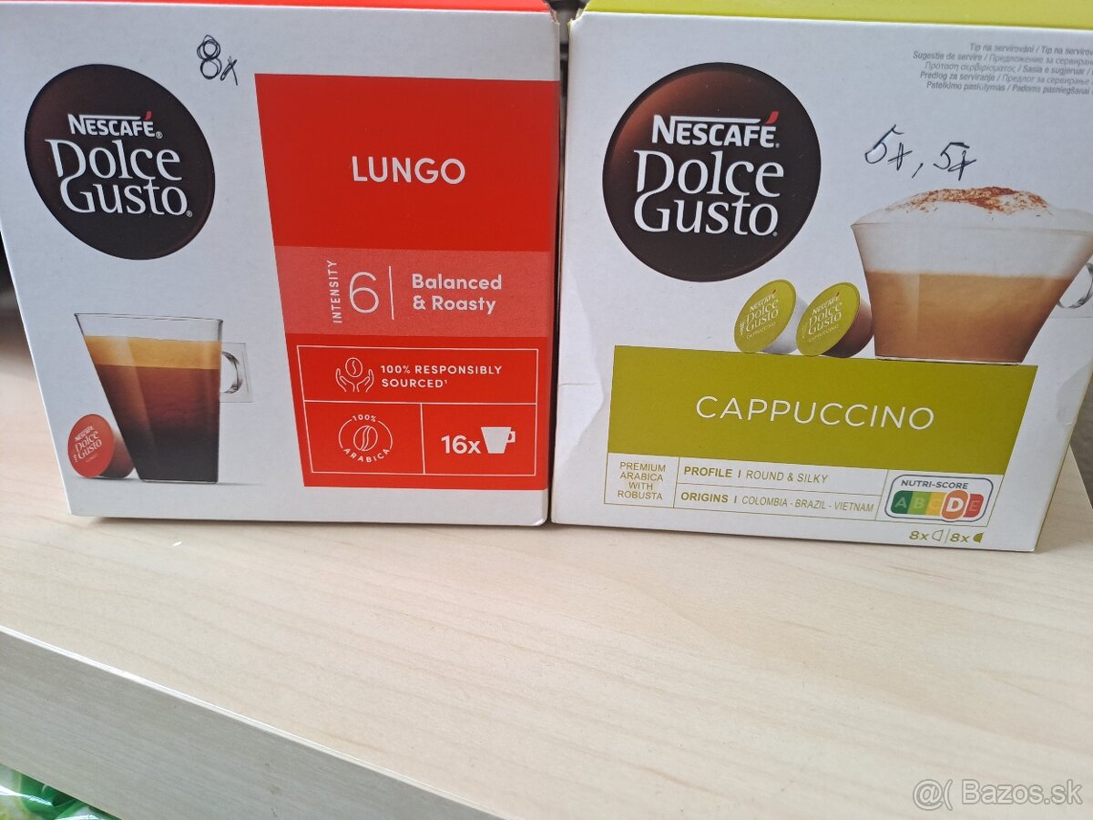Nescafe Dolce Gusto kapsuly