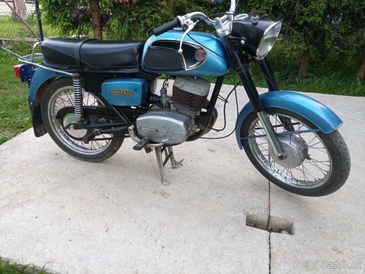 Jawa ČZ 175 bez dokladov