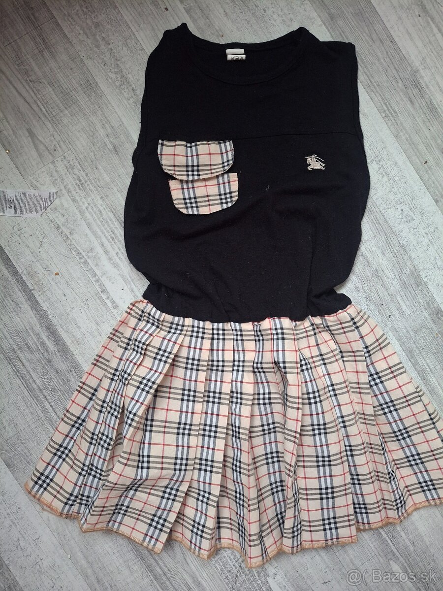 Šaty Mayoral, Burberry, sukňa Ľaľa top stav