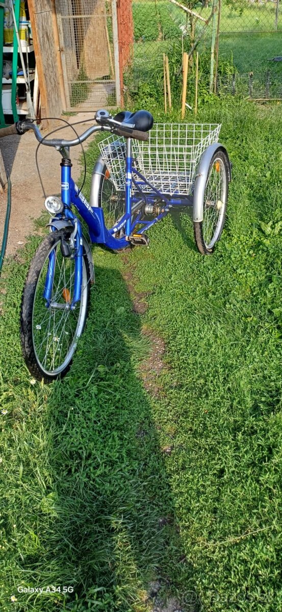 trojkolesový bicykel