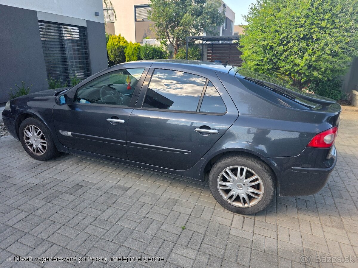 RENAULT LAGUNA 1,9 DCI 92kW, r.2006