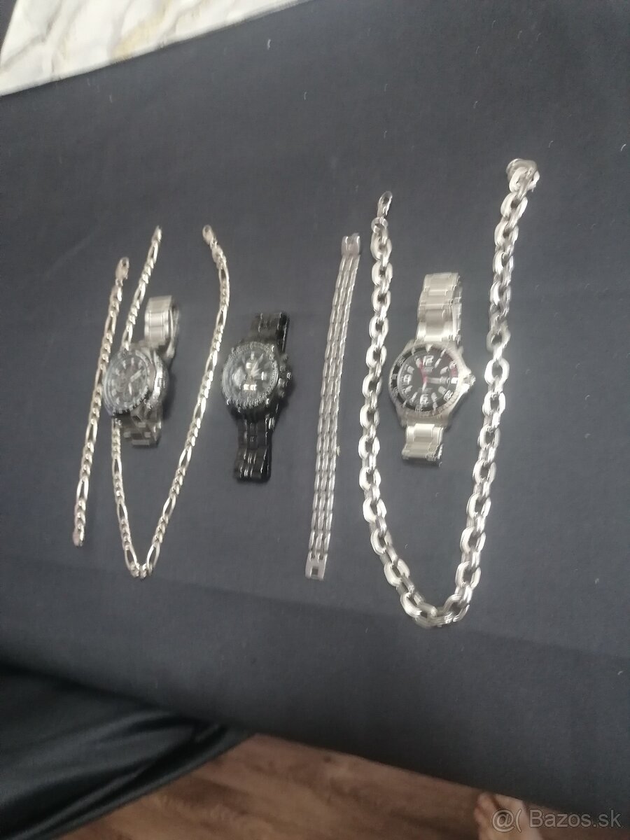 Strieborný set a Chirurgická oceľ set