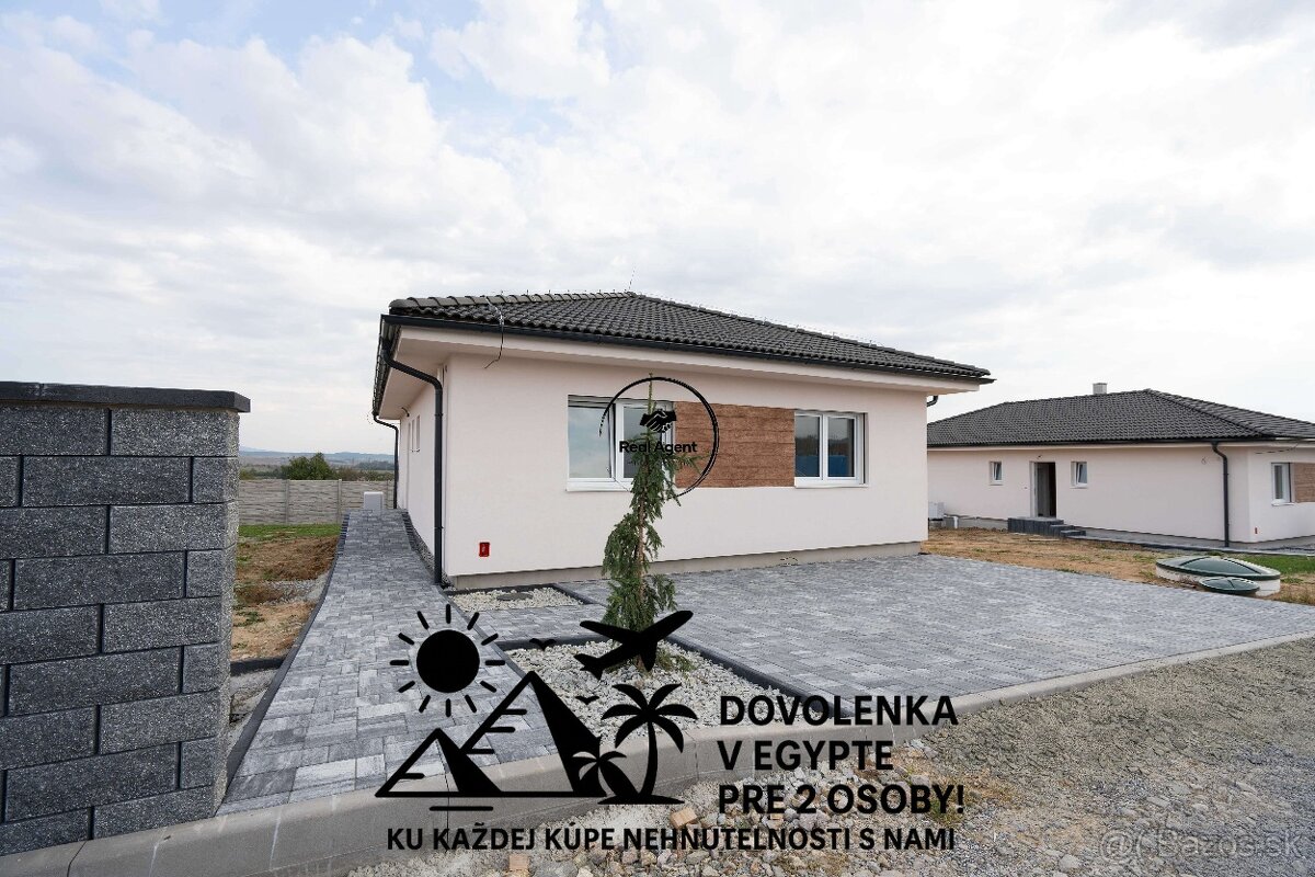 Moderný 4-izbový Rodinný Dom v obci Drienov – Novostavba