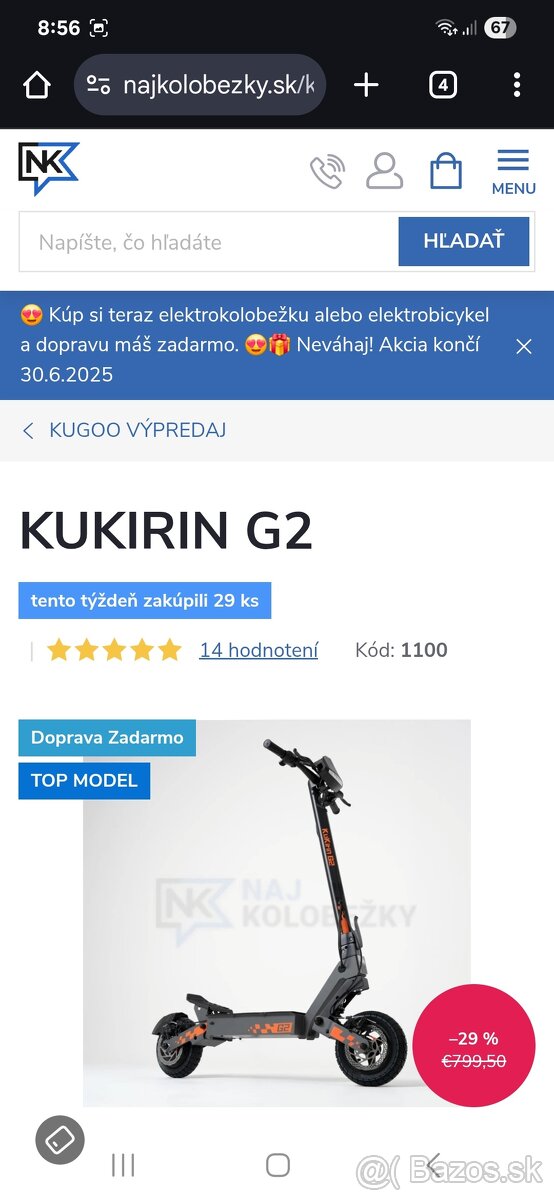 Elektricka kolobezka