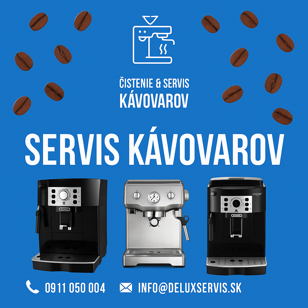 Oprava a servis kávovarov DeLonghi Bytča a okolie
