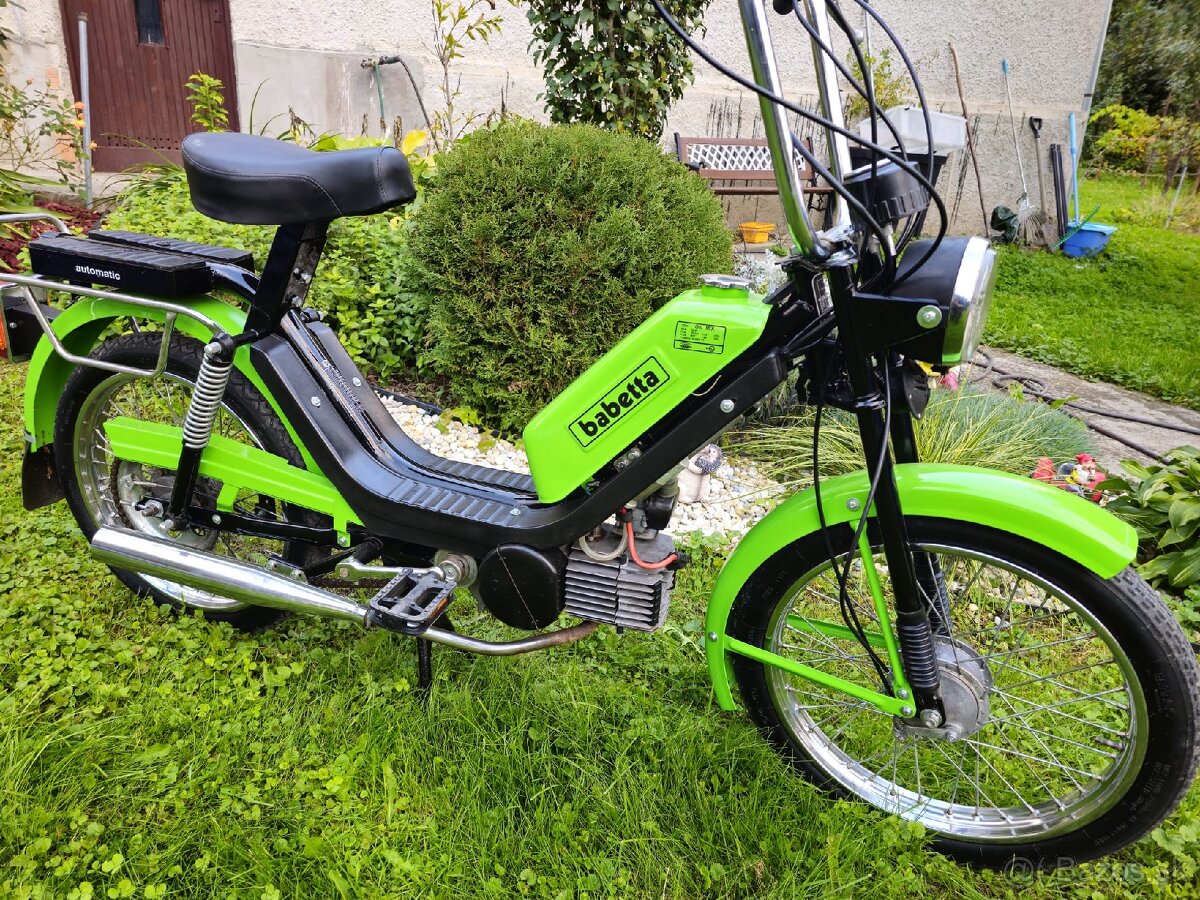 Babetta 210 po dôkladnej renovácii