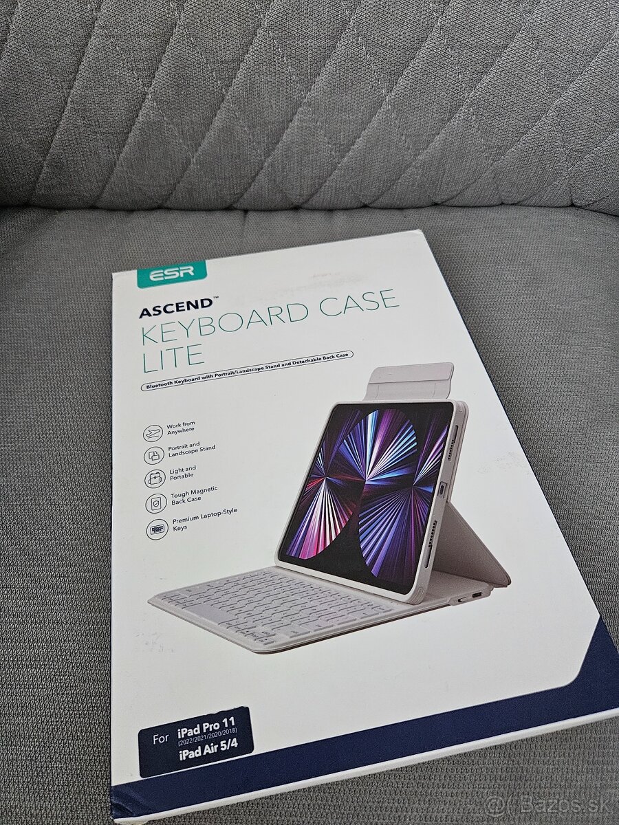 ESR Ascend Keyboard Case Lite – iPad Pro 11" / Air 4–5