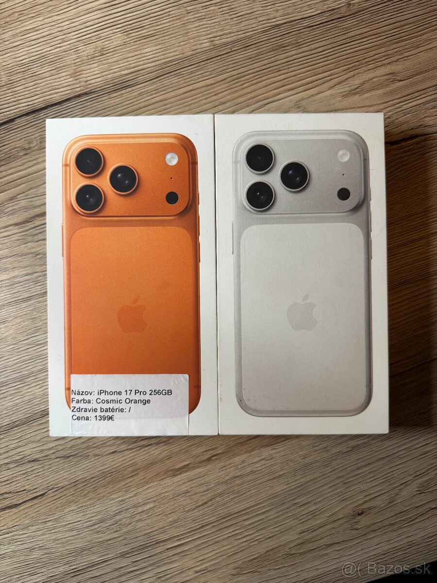  Nový iPhone 17 pro 256gb