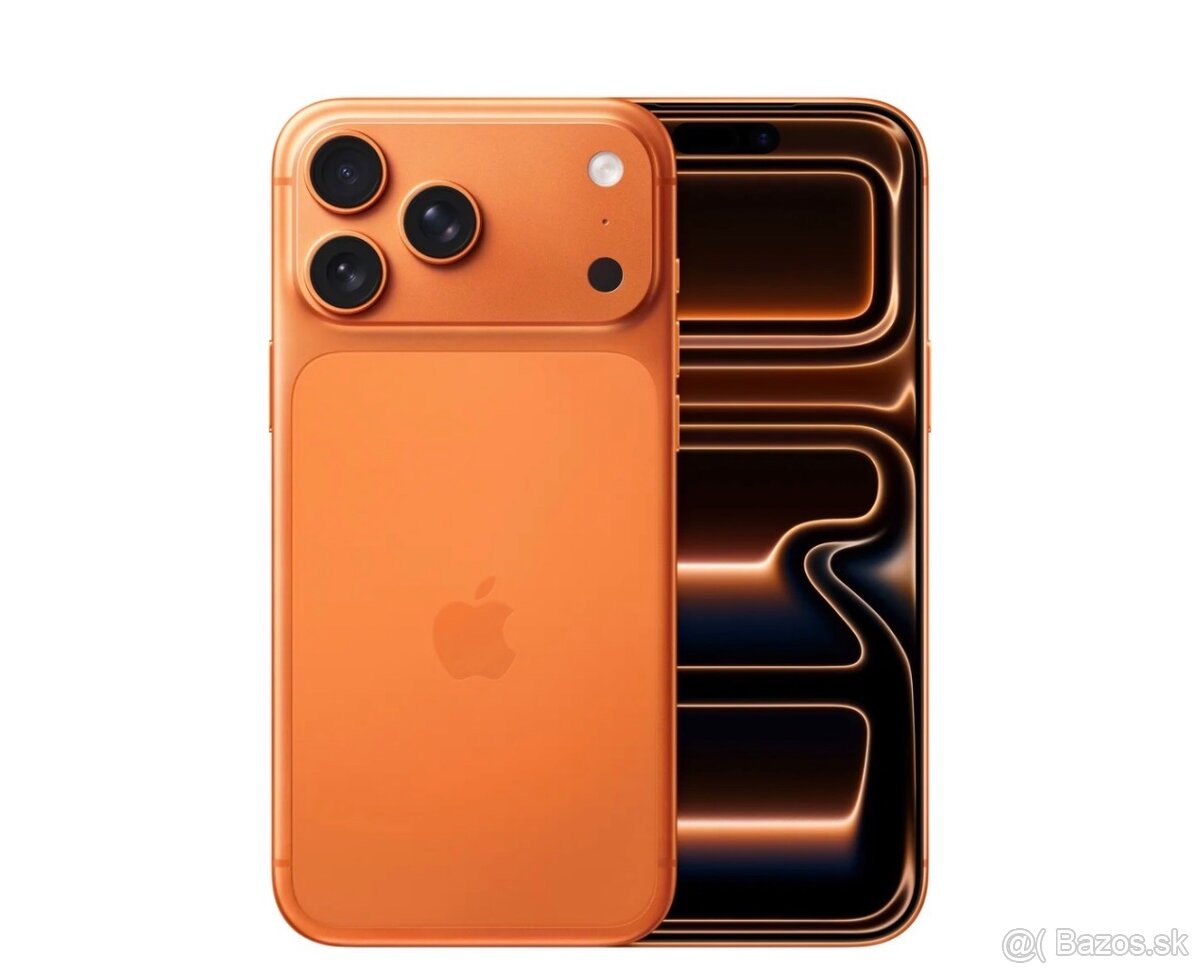 Predám iPhone 17 Pro Max v oranžovej farbe