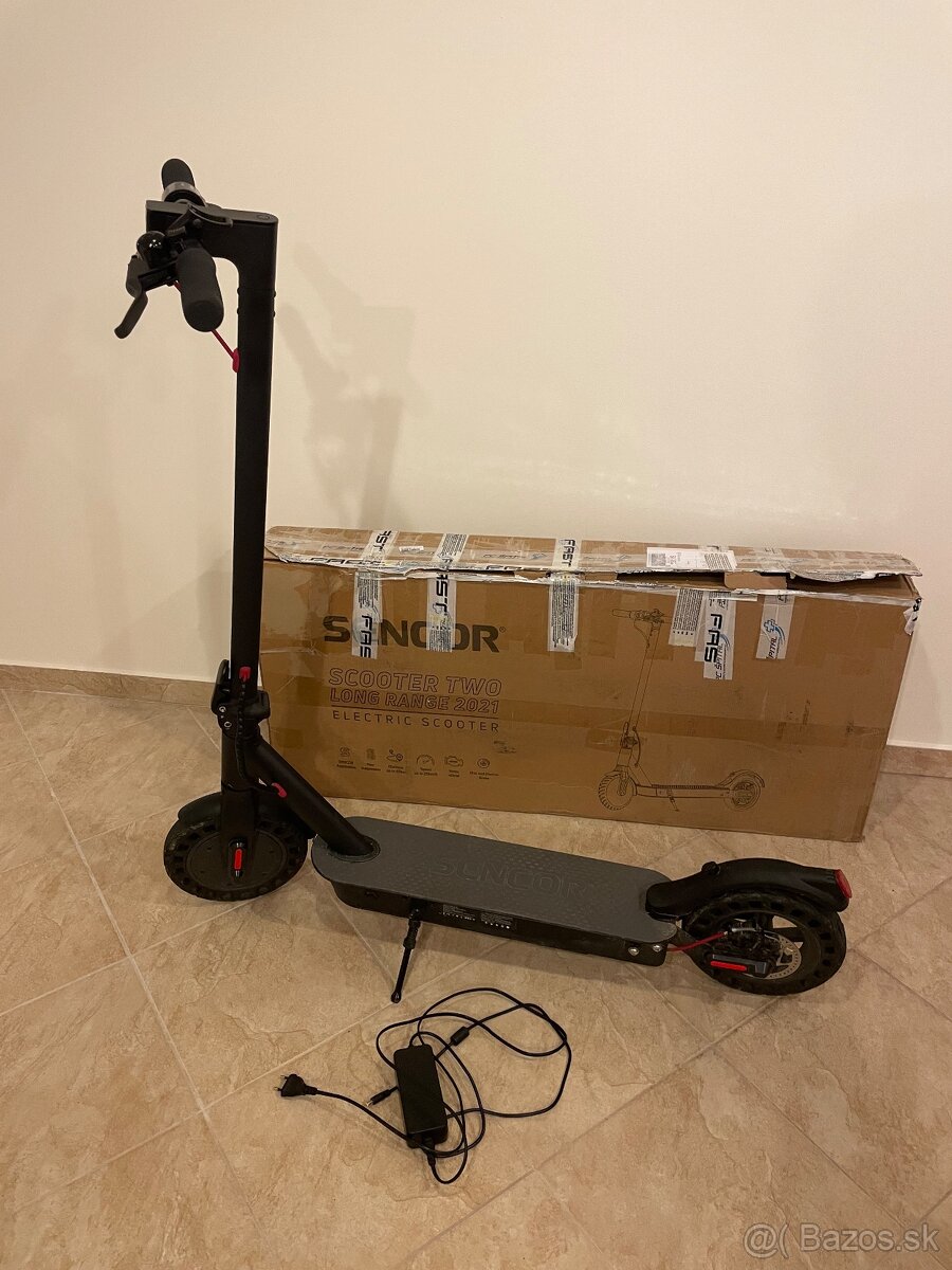 Predám elektrickú kolobežku SENCOR scooter two long 2021