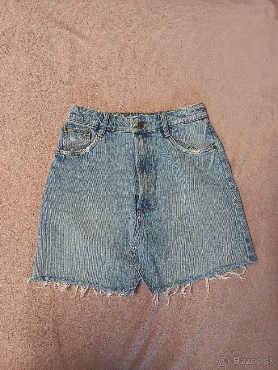 Rifľova sukňa, S, Zara