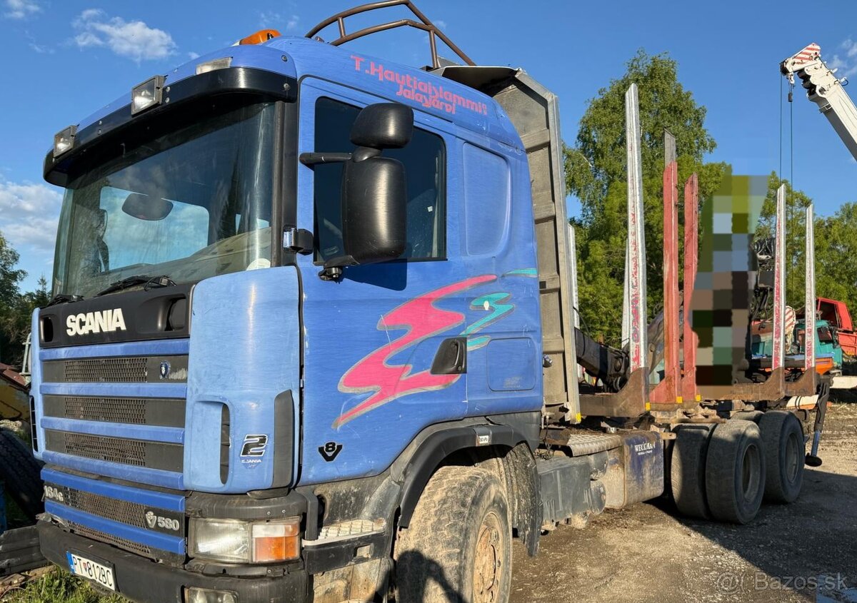 Lesovoz Scania G164 V8 580