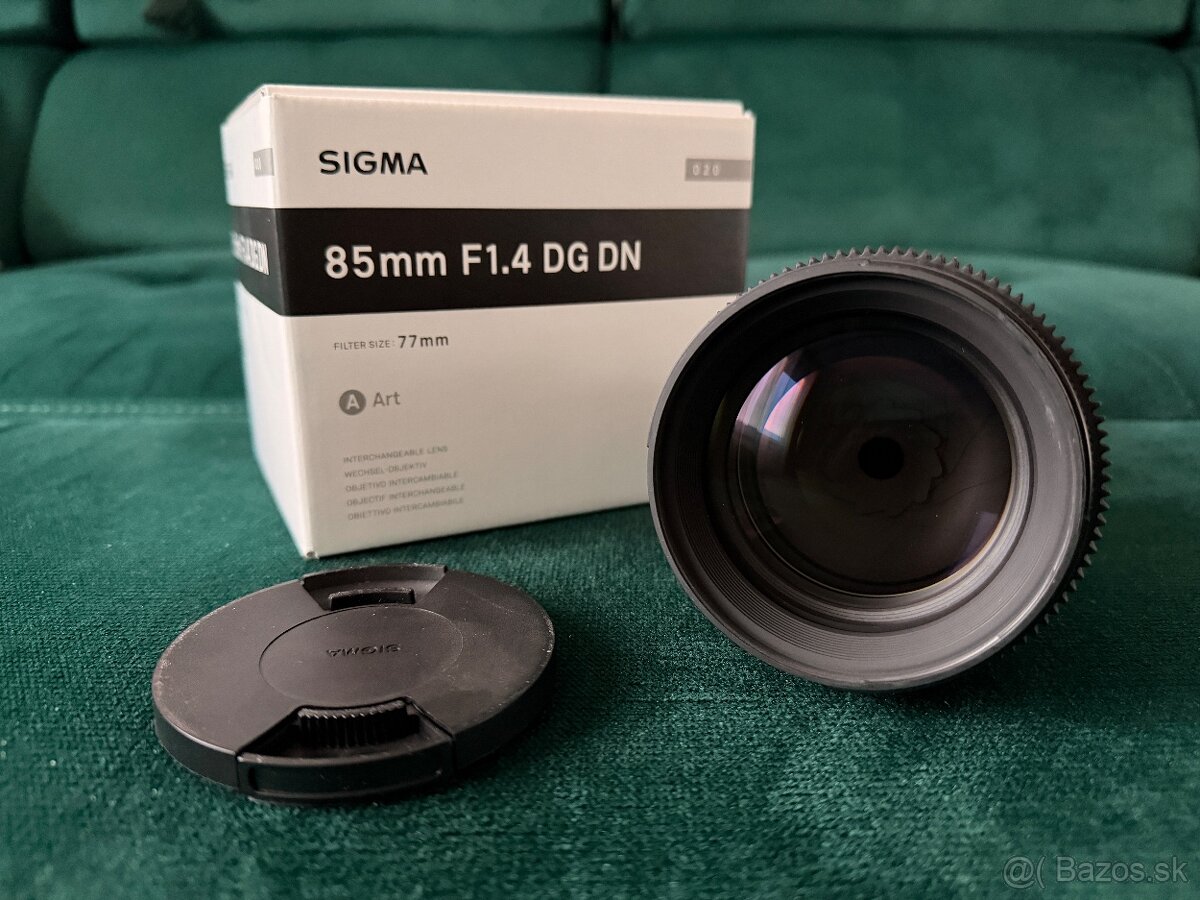 Sigma Art 85mm DG DN f1.4 sony E mount