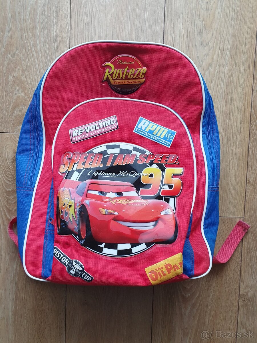 Detský ruksak - McQueen + 2 školské tašky ZADARMO
