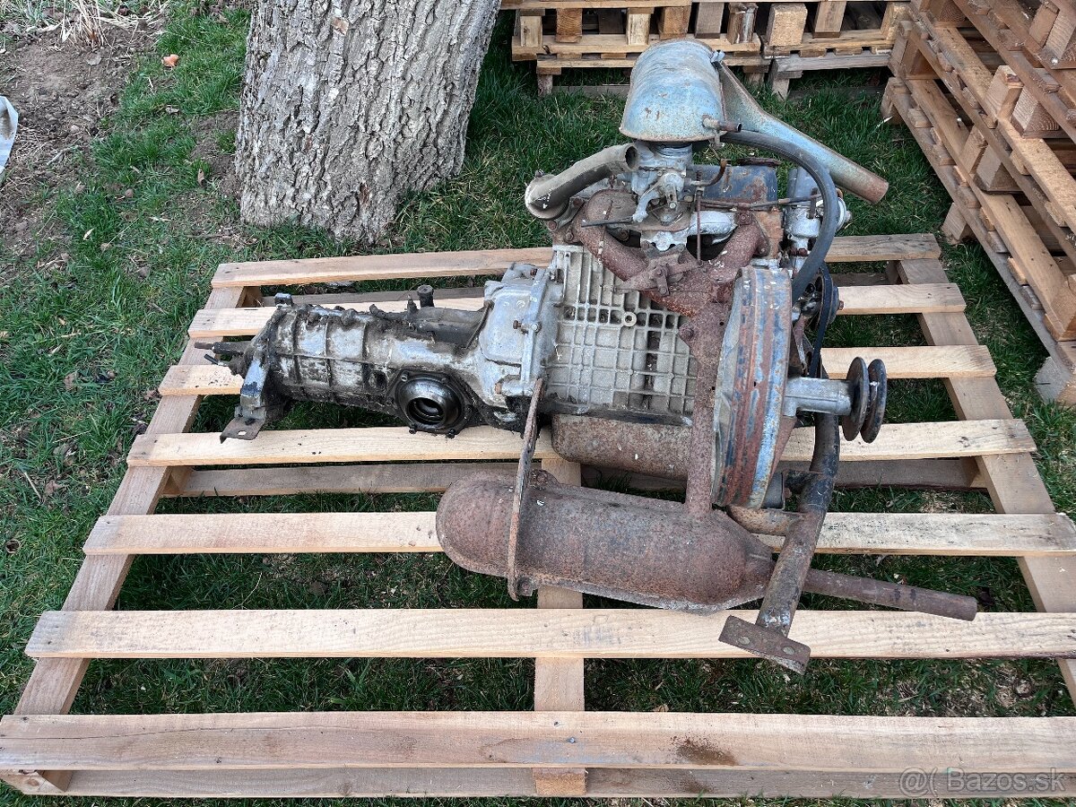 škoda 100 motor a prevodovka