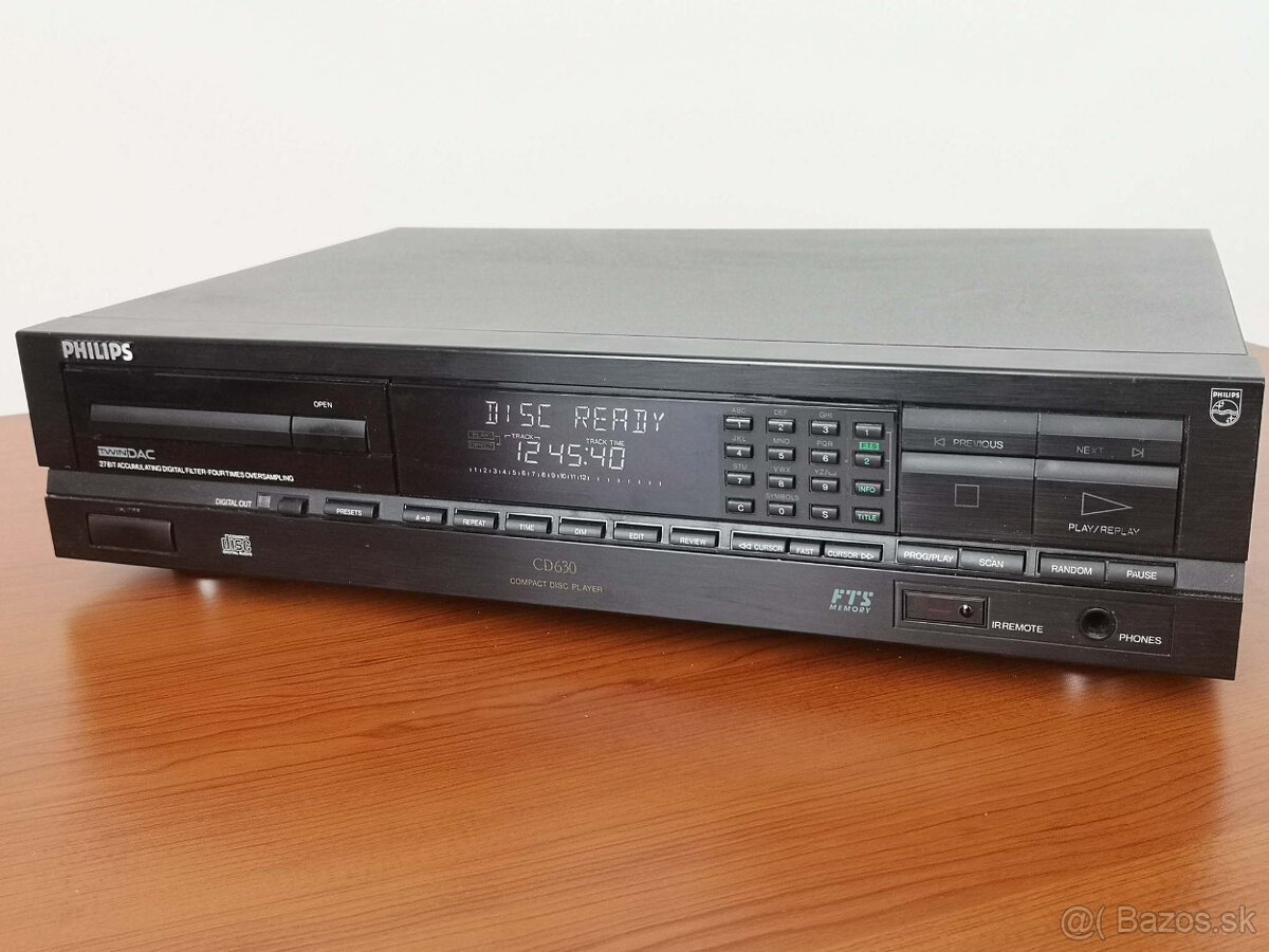 PHILIPS CD 630 (legendárny TDA1541)