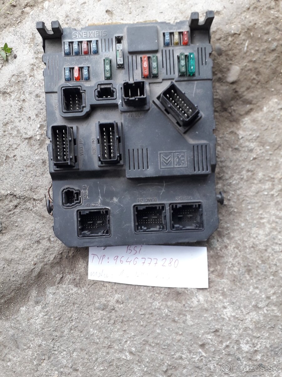 206 1.4 hdi bsi 9646777280